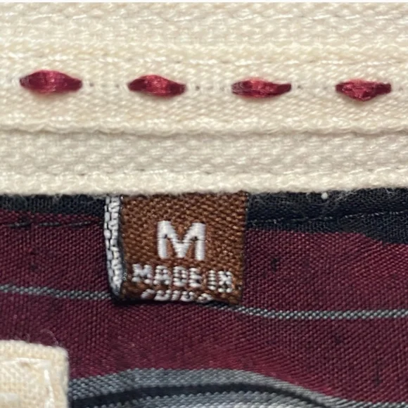 Costal Short Sleeve Plaid Shirt Men Size M - Picture 4 of 7